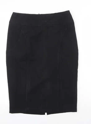 E-vie Womens Black Polyester Blend Skirt Size 10 - Image 1 of 4