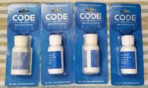 Lote: 4 Nuevo Código Azul Detector de Humo Indicador de Dirección del Viento Botella 1 OZ OA1187 - Imagen 1 de 8