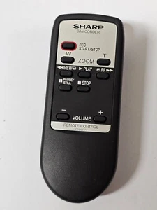 GENUINE SHARP CAMCORDER REMOTE G0085TA for VLA10 VLA10T VLA40U VLA45U - Picture 1 of 6