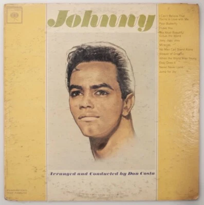 1963 Johnny Mathis Johnny Columbia lp 33 vinyl record CL 2044 - Image 1 of 4