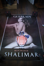 GUERLAIN SHALIMAR INITIAL 2011 Original Fashion Poster Rolled French Grande FMC