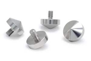 OCB-1 Official Oyaide dedicated stainless steel screw spike (4 pieces) OSP-SS - Picture 1 of 3