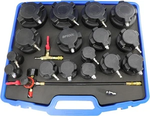 Turbo System Leakage Tester Kit 19Pcs Turbo Boost Leak Tester Turbocharger - Picture 1 of 6