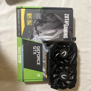 ZOTAC GeForce GTX 1660 Super 6GB GDDR6 (ZT-T16620F-10L) READ DESCRIPTION - Afbeelding 1 van 11