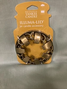 YANKEE CANDLE GOLDEN ILLUMA-LID Jar Candle Accessory (22 & 14.5 OZ Jar Candles) - Picture 1 of 12