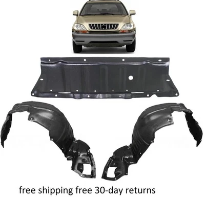 Engine Cover Inner Fender Splash Shield fender liner For LEXUS RX300 1999-2003 Foto 1 de 4