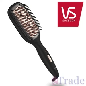 VS Sassoon Style Straightening Brush - Ceramic 190° Heating Brush for Hair Beard - Picture 1 of 5