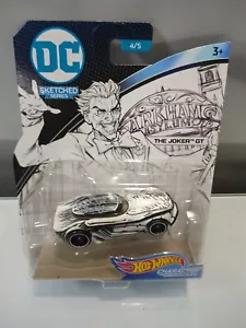 Hot Wheels the joker sketched series Dc Universe Diecast Car 1:64 Scale - Picture 1 of 6