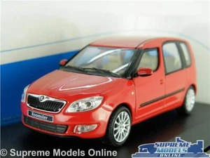 SKODA ROOMSTER MODEL CAR 1:43 SCALE ABREX RED CORRIDA UNI MK2 FACELIFT ESTATE K8 - Picture 1 of 4