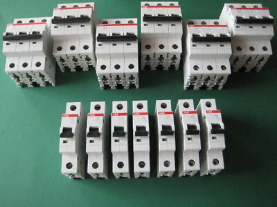 ABB FI Leitungs Schutzschalter Sicherungsautomat B C 10 16 20 25 32 40 A 1 3 pol - Bild 1 von 4