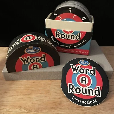 Word A Round Race to Unravel the Word Fast-Paced Card Game by Thinkfun - Image 1 of 4