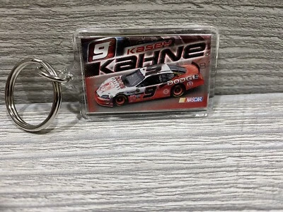 Kasey Kahne 2007 Wincraft #9 Dodge Acrylic Key Chain  FREE SHIP Nascar Evernham - Image 1 of 4