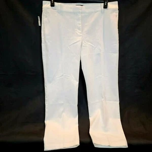 Talbots Womens Plus 20W White Stretch Denim Jeans NWT - Picture 1 of 5