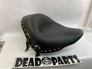 Harley Mustang Softail 2006 fxst asiento individual sillín 6-st6 nuevo - Imagen 1 de 5