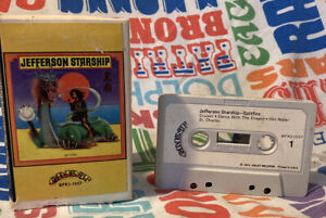 Jefferson Starship “Spitfire” cassette tape Grunt Records rare tape case