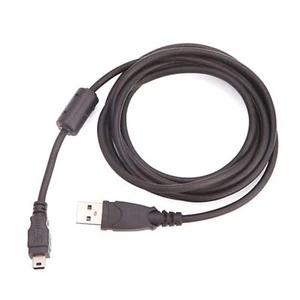 6 pies USB tipo A macho a mini B 5 pines cable macho para PS3 GPS como nuevo - Imagen 1 de 5