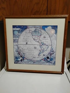 Map Of Discovery Print - Picture 1 of 2