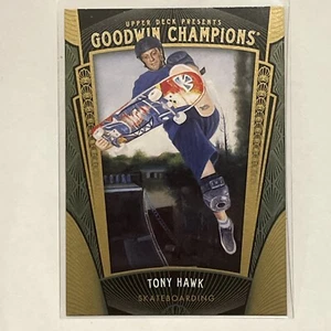 2015 Upper Deck Goodwin Champions Tony Hawk #51 Skateboarder Card - Afbeelding 1 van 2