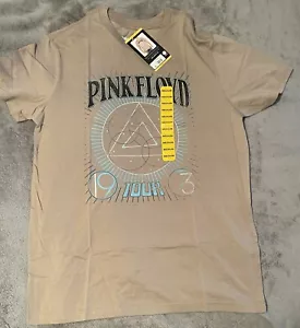 PINK FLOYD Men's Soft Band Logo Steeple Gray T-Shirt Size Medium NEW - Picture 1 of 6