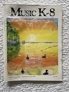 Music K-8 Magazine NO CD Volume 10, Number 1 - September/October 1999 EUC - Picture 1 of 2