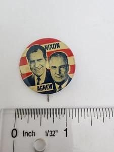 Nixon Agnew Presidential Election  Pin Pinback Button - Picture 1 of 2