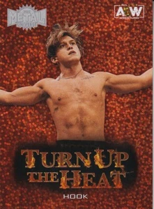 2022 SKYBOX METAL UNIVERSE AEW - HOOK - TURN UP THE HEAT #TH-6 - Picture 1 of 1