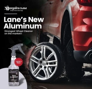 Lane's New Aluminum Tire Rim Cleaner Spray for Cars, Trucks, SUVs & Motorcycles - Picture 1 of 72