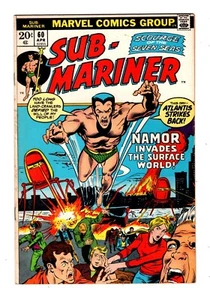 SUB-MARINER 60 (FN+ 6.5) vs LORVEX / INVASION OF NEW YORK / 1973 BRONZE AGE * - Picture 1 of 2