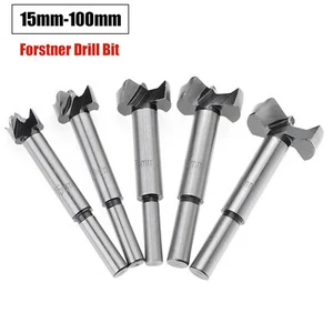 Forstner Woodworking Drill Bit Boring Hole Saw Cutter Wood Tools 15mm - 100mm - Picture 1 of 6
