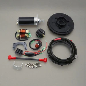 1 juego conversión arranque eléctrico para motor fueraborda Mercory 4 tiempos 9,9 HP - Imagen 1 de 16