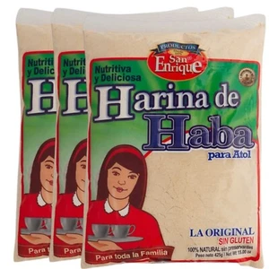 Harina de Haba Para Atol San Enrique La Original 15 oz (425 g) de Guatemala - Imagen 1 de 2