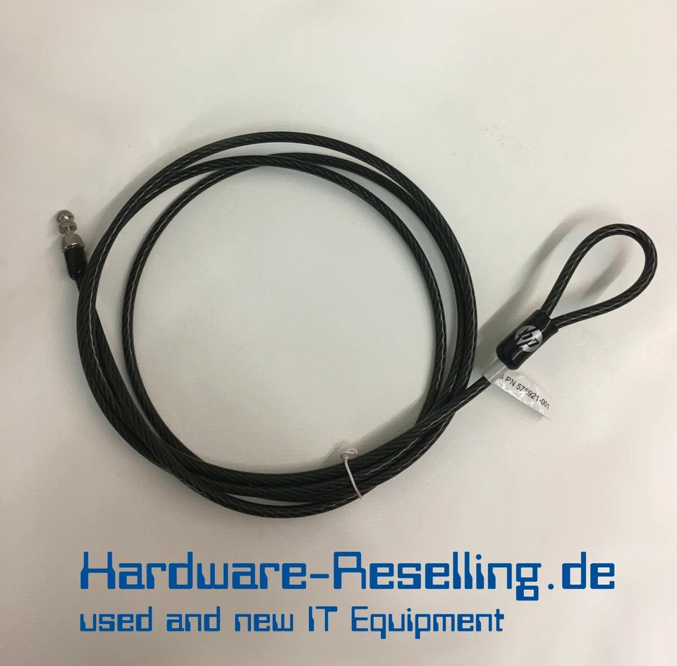 Original HP SPS # 575921-001, Docking Station Cable Lock, HP Sicherheitsschloss - Bild 1 von 1