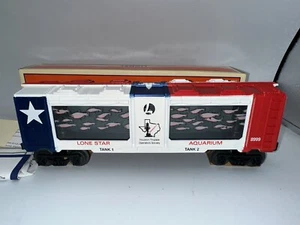 Lionel 8999 HTOS Houston Tinplate Operators Society Lone Star Aquarium Car 1999 - Picture 1 of 10