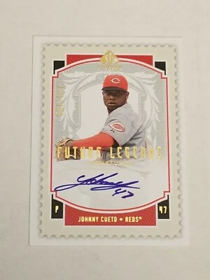 Johnny Cueto 2009 Upper Deck SP Legendary Cuts Future Legends Auto SP 114/125 🔥 - Image 1 of 4