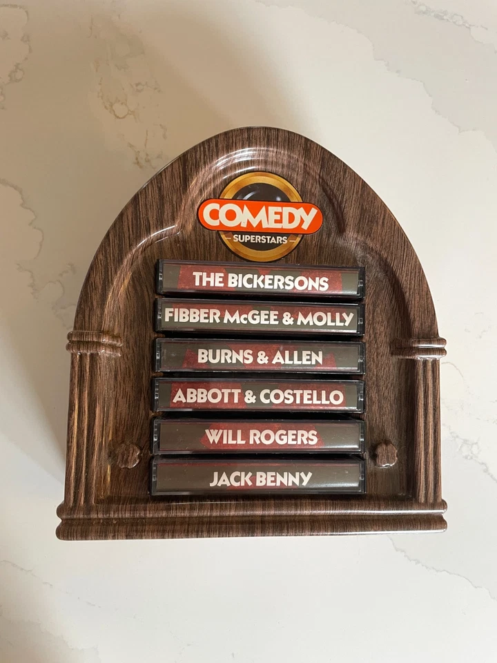 Comedy Superstars Cassette Tape Box Set (6)- Rogers, Benny, McGee,Costello — 第 1/4 张图片