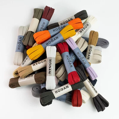 LACCI PIATTI ORIGINALI STRINGHE SCARPE HOGAN OLYMPIA INTERACTIVE VARI COLORI - Image 1 of 4