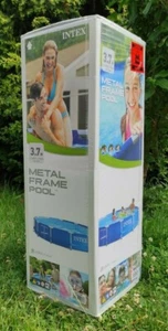 Intex Metal Frame Pool Aufstellpool Schwimmbecken Gartenpool Ø 366x76cm BRANDNEU - Bild 1 von 9