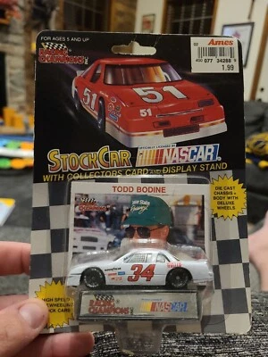 NASCAR Racing Champions 1991 1:64 fundido a presión Todd Bodine #34 Winston Cup Foto 1 de 2