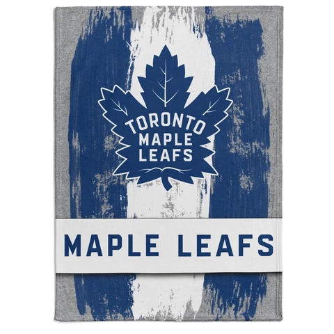 Toronto Maple Leafs NHL Fleece BRUSH Throw Brush Blanket Cover