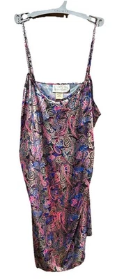 Purple/Pink 100% Nylon Undercover Wear Sexy Medium Bedtime Nightgown Woman Adult - Image 1 of 3