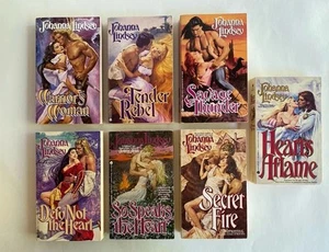 Johanna Lindsey Lot 7 Clinch Covers Avon Vintage Historical Romance - Picture 1 of 7