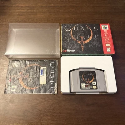 Quake (Nintendo 64 N64) Complete - Tested - Authentic - Image 1 of 4