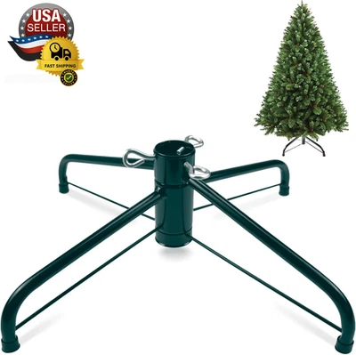 Artificial Christmas Tree Stand, Folding Christmas Tree Base for 3 Ft to 6 Ft Xm - Image 1 of 4