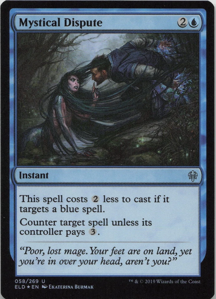 Mystical Dispute - FOIL - U Throne of Eldraine 58 - MTG - Image 1 of 1