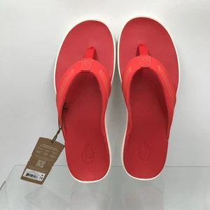 Chanclas Olukai Sotavento Talla 14 Euro 47 Rojo Lava - Imagen 1 de 15