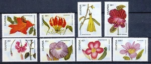 UGANDA 1988 - FLORES Y PLANTAS NATIVAS - MNH JUEGO DE 8 Y 2 M.S. Hk261 - Imagen 1 de 2