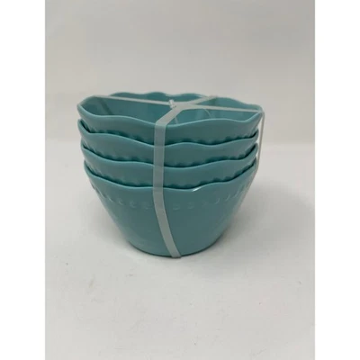 Tommy Bahama Melamina Hobnail Dip/Snack Cuencos 4 piezas NUEVO Foto 1 de 4