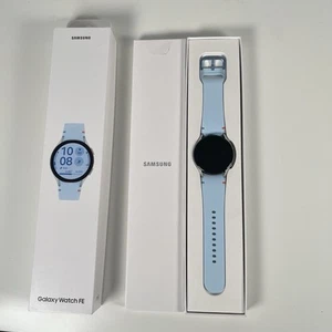 Samsung Galaxy Watch FE Baby Blue Strap 40MM GPS Smart Health Fitness SM-R861 - Zdjęcie 1 z 15