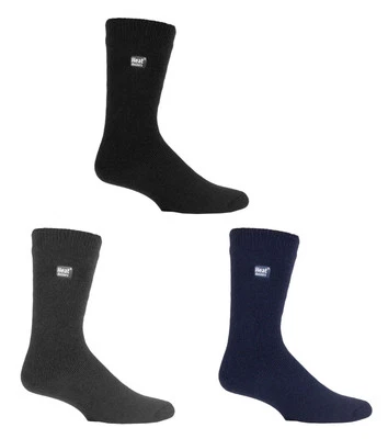 Heat Holders Ultra Lite - Mens Thin 1 TOG Winter Lightweight Thermal Dress Socks - Image 1 of 3