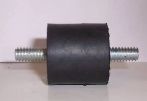 AISLADOR DE GOMA MONTAJE GENERAC 1 x1 macho/macho 1/4-20 - Imagen 1 de 2